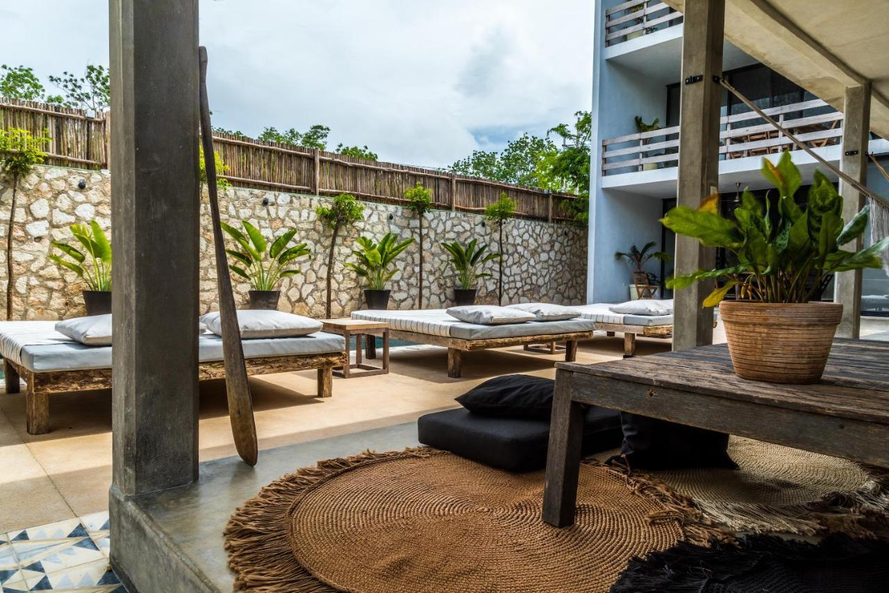 Casa Macarena Hotel Tulum Pueblo Buitenkant foto