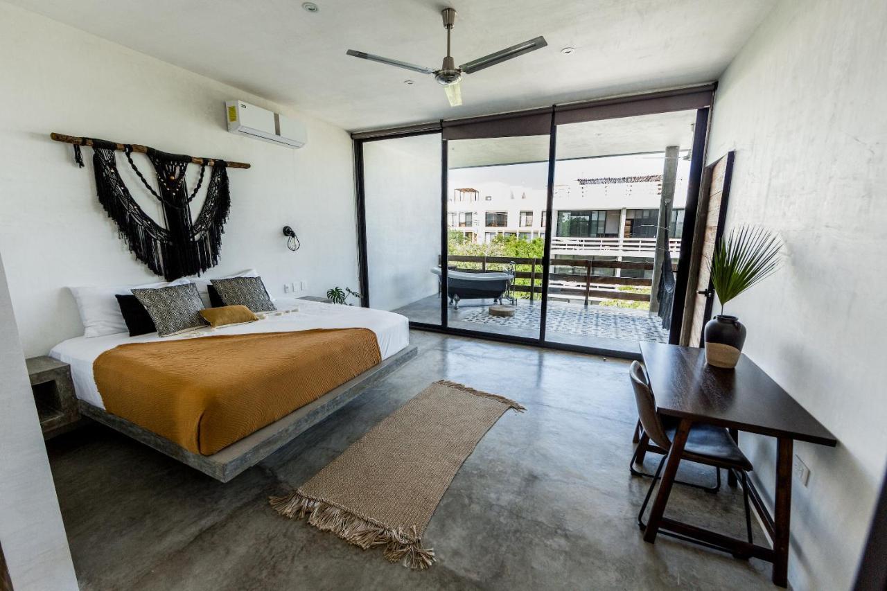 Casa Macarena Hotel Tulum Pueblo Buitenkant foto