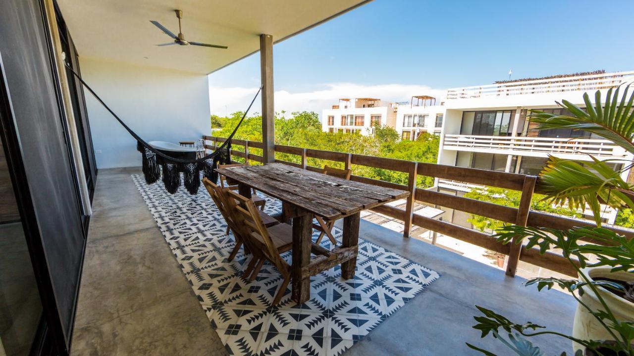 Casa Macarena Hotel Tulum Pueblo Buitenkant foto