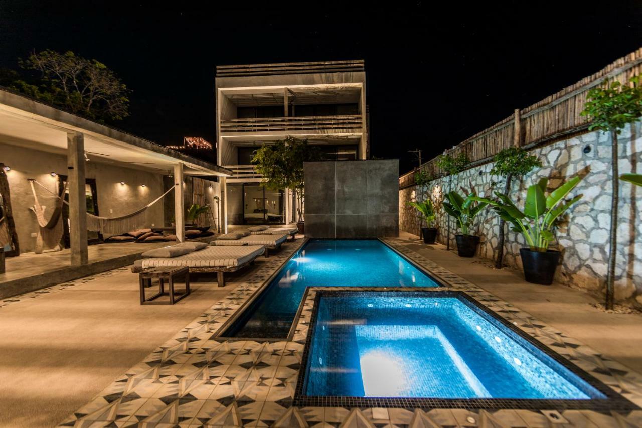 Casa Macarena Hotel Tulum Pueblo Buitenkant foto