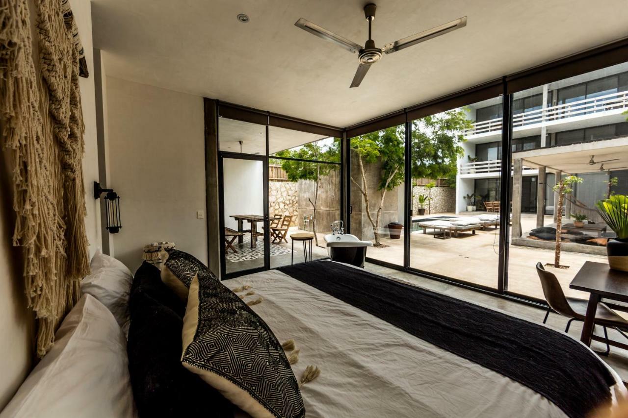 Casa Macarena Hotel Tulum Pueblo Buitenkant foto