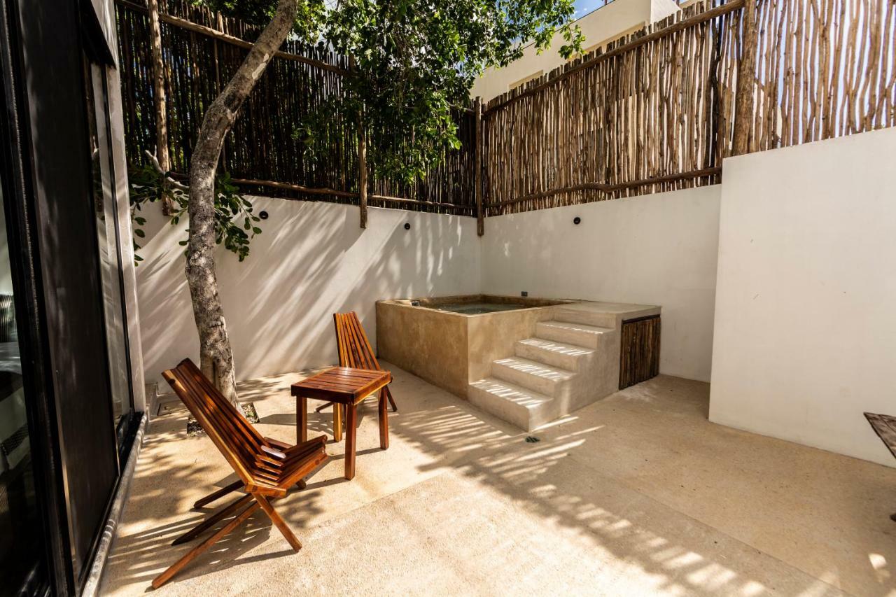 Casa Macarena Hotel Tulum Pueblo Buitenkant foto