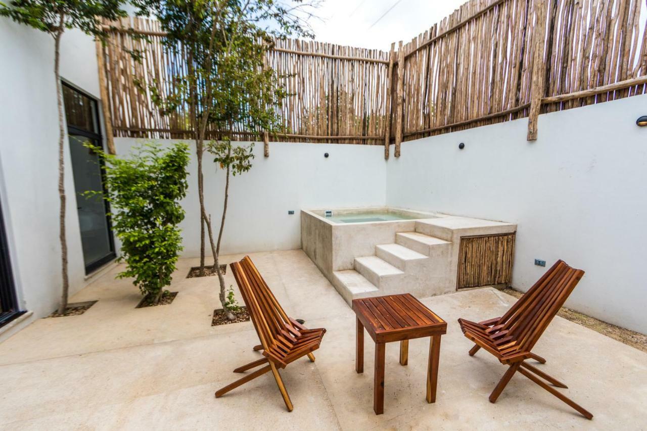 Casa Macarena Hotel Tulum Pueblo Buitenkant foto
