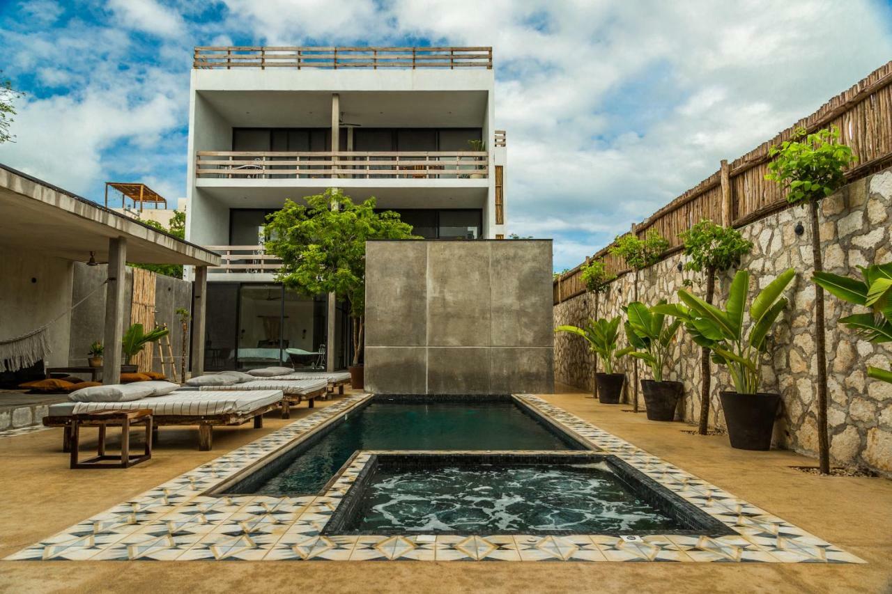 Casa Macarena Hotel Tulum Pueblo Buitenkant foto