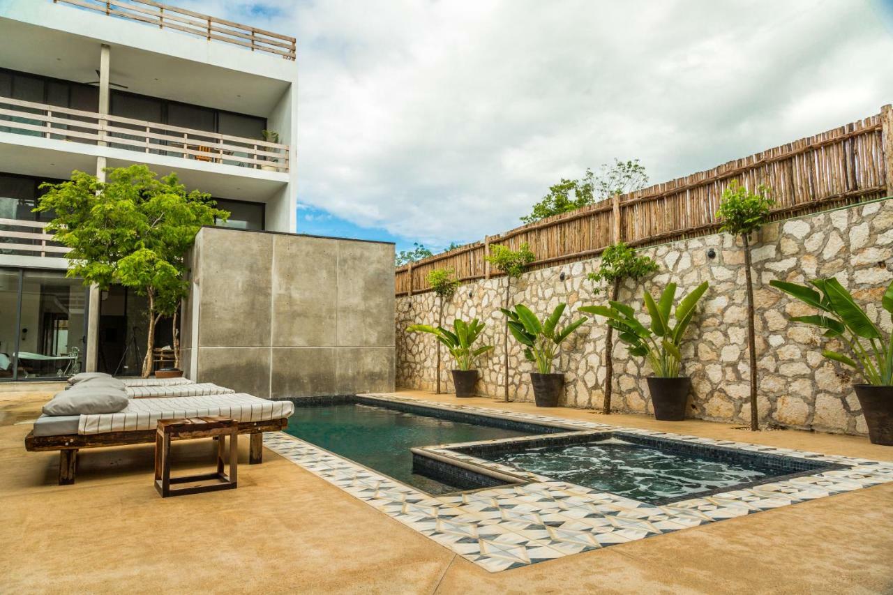 Casa Macarena Hotel Tulum Pueblo Buitenkant foto